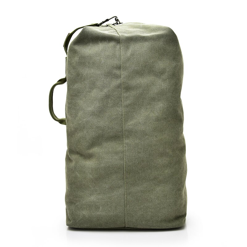 Large Capacity Man Travel Bag Mountaineering Backpack Men Bags Canvas Bucket Shoulder Bag Preppy Male Canvas Backpacks