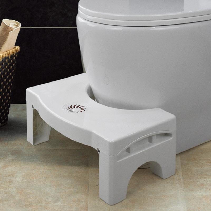 Foldable For Kids Footstool Anti Constipation Bathroom Plastic Squatting Stool Toilet