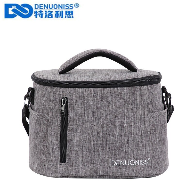 DENUONISS Insulation Lunch Box Bag Simple Lunch Bag Aluminum Foil Ice Pack Cooler Bag Factory Direct Sales