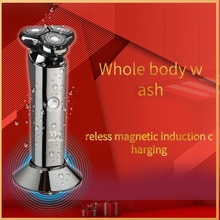 Electric shave for men shaving machine trimmers beard usb shaver Wireless charging waterproof Touch panel digital display