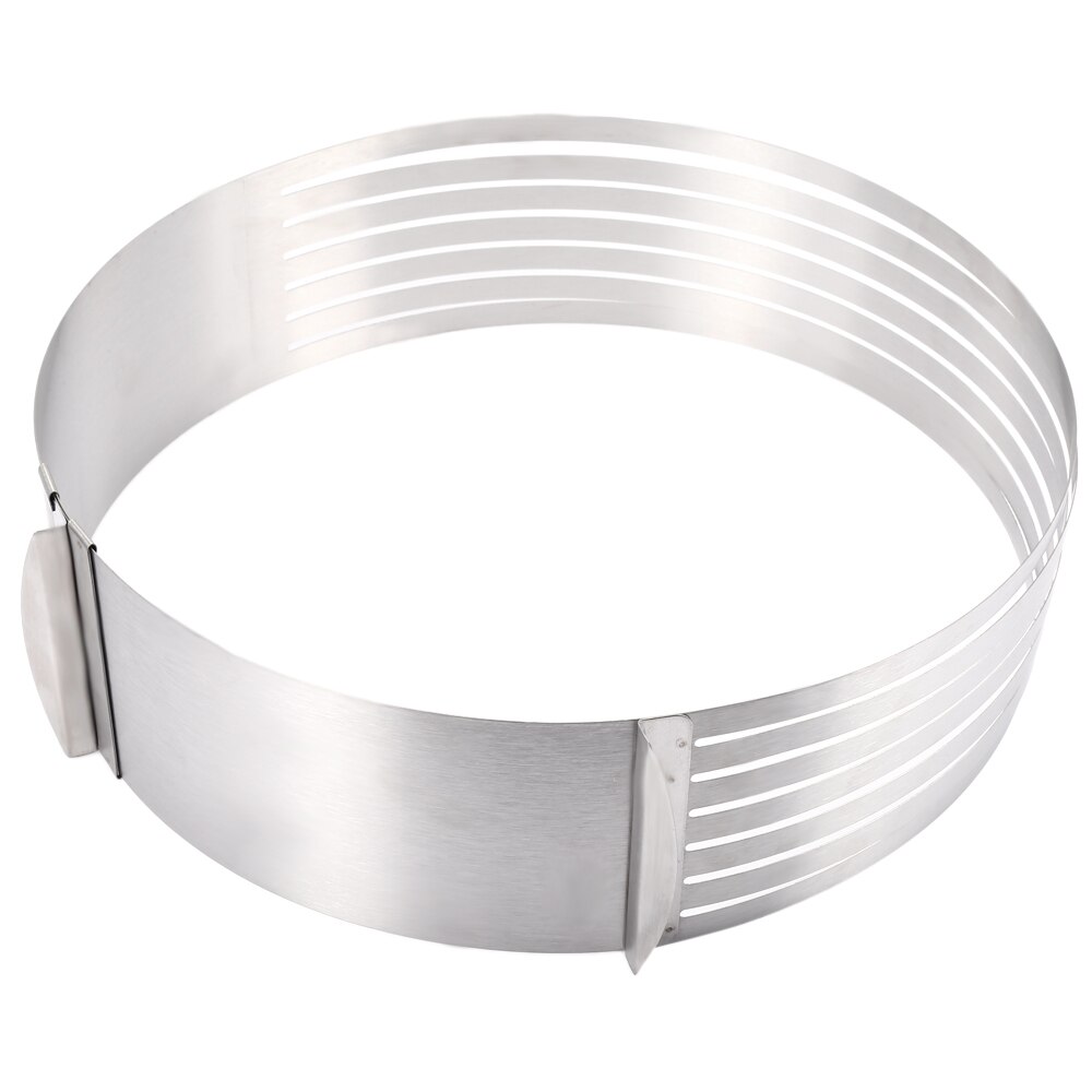 9-12inch Stainless Steel Adjustable Layer Cake Slicer Kit Mousse Mould Slicing Cake Setting Ring DIY Bakeware Tools Cake Tools