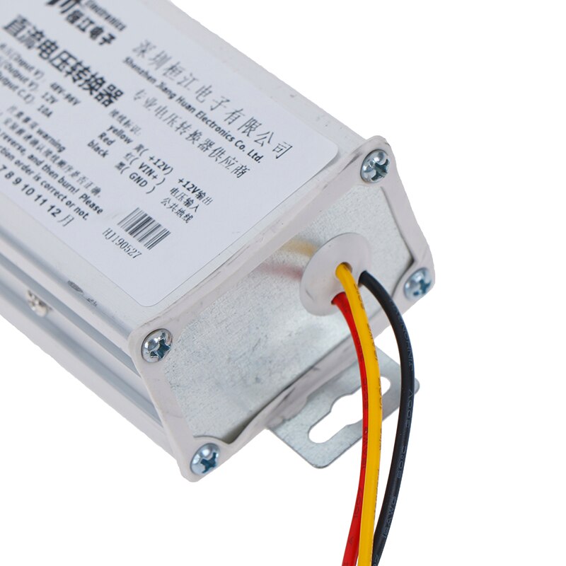 DC 48V-96V To 12V-10A 120W Converter Adapter for Electric Car Battery ark