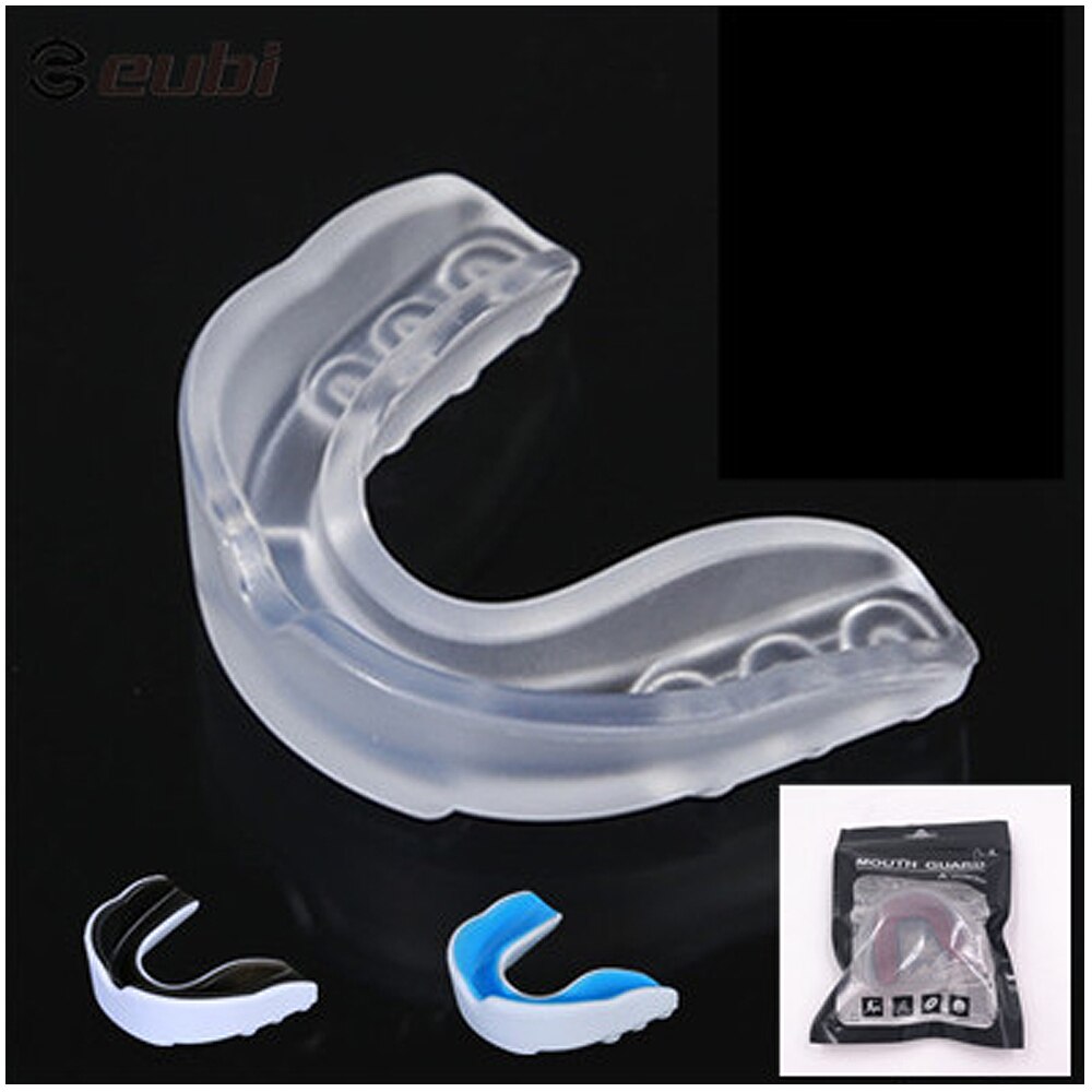 Boxing Taekwondo Sanda Tooth guard Safety Soft EVA Mouth Protective Teeth Guard Sport Football Basketball training 1pcs