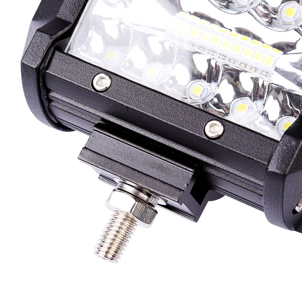 SKYWORLD 23 inch 324W drie rij led-lichtbalk met 12v rocker kabelboomset en kentekenplaathouder auto, rijverlichting werklampen waterdichte led light
