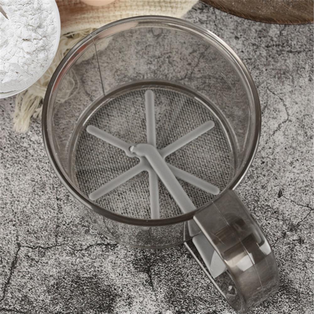 Multifunctional Flour Sifter Baking Hand Crank Flour Sugar Sieve Kitchen Tools For Ordinary Flour Bread Flour Cake Flour