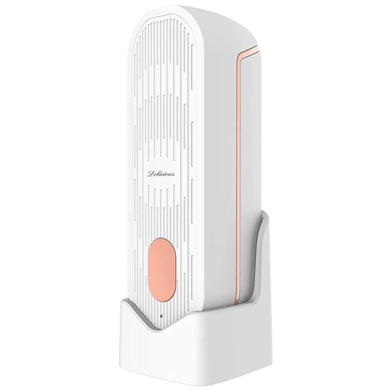 Automatic Air Freshener Air Freshener Dispenser Wall Mounted Desktop Air Freshener USB Rechargeable: YELLOW