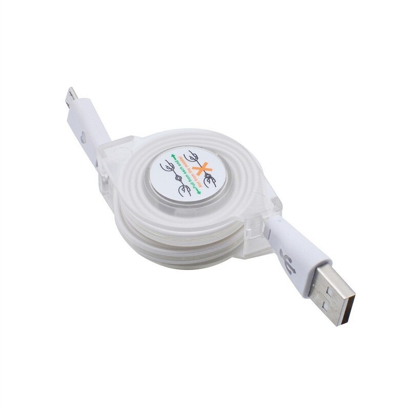 Lumière LED impressionnant Micro USB câble lumineux Android Port données câble chargeur de téléphone