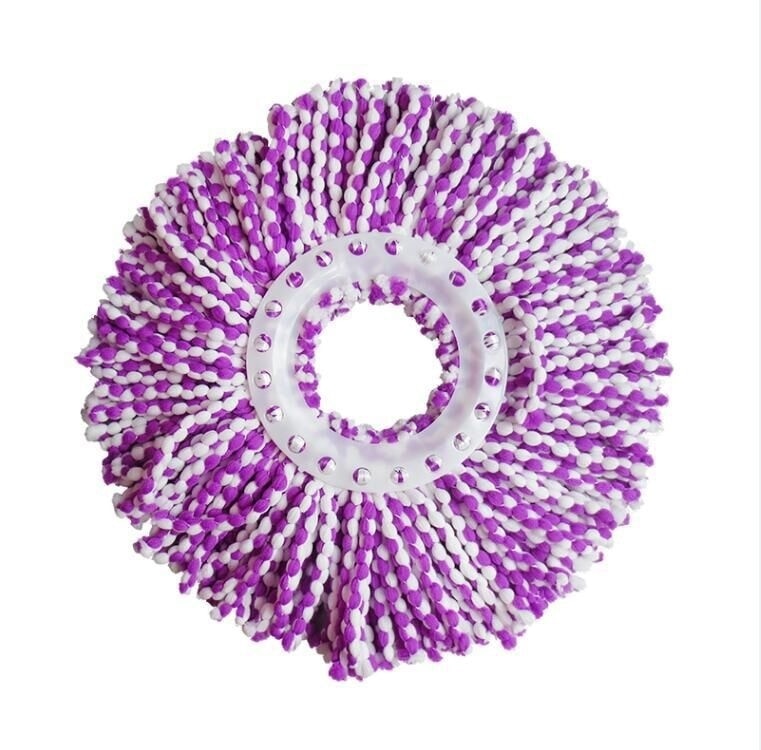 360 ° Roterende Microfiber Spin Spinning Super Vervanging Mop Hoofd Refill Mops Voor Huishoudster Thuis Floor Cleaning Mop