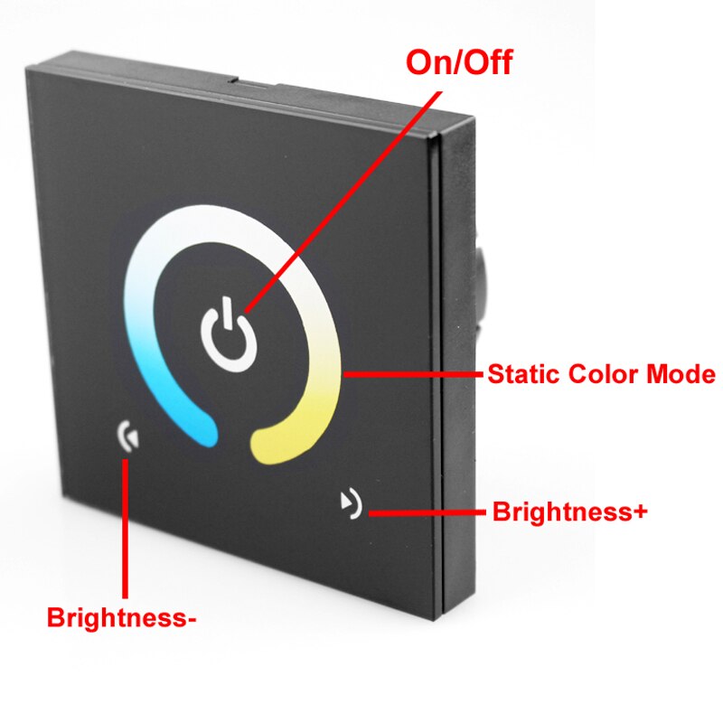 Touch Schakelaar Led Dimmer 12 v 24 v Dimmer Led Strip Licht 12 v Led Touch Dimmer Light Switch Variateur de Lumiere