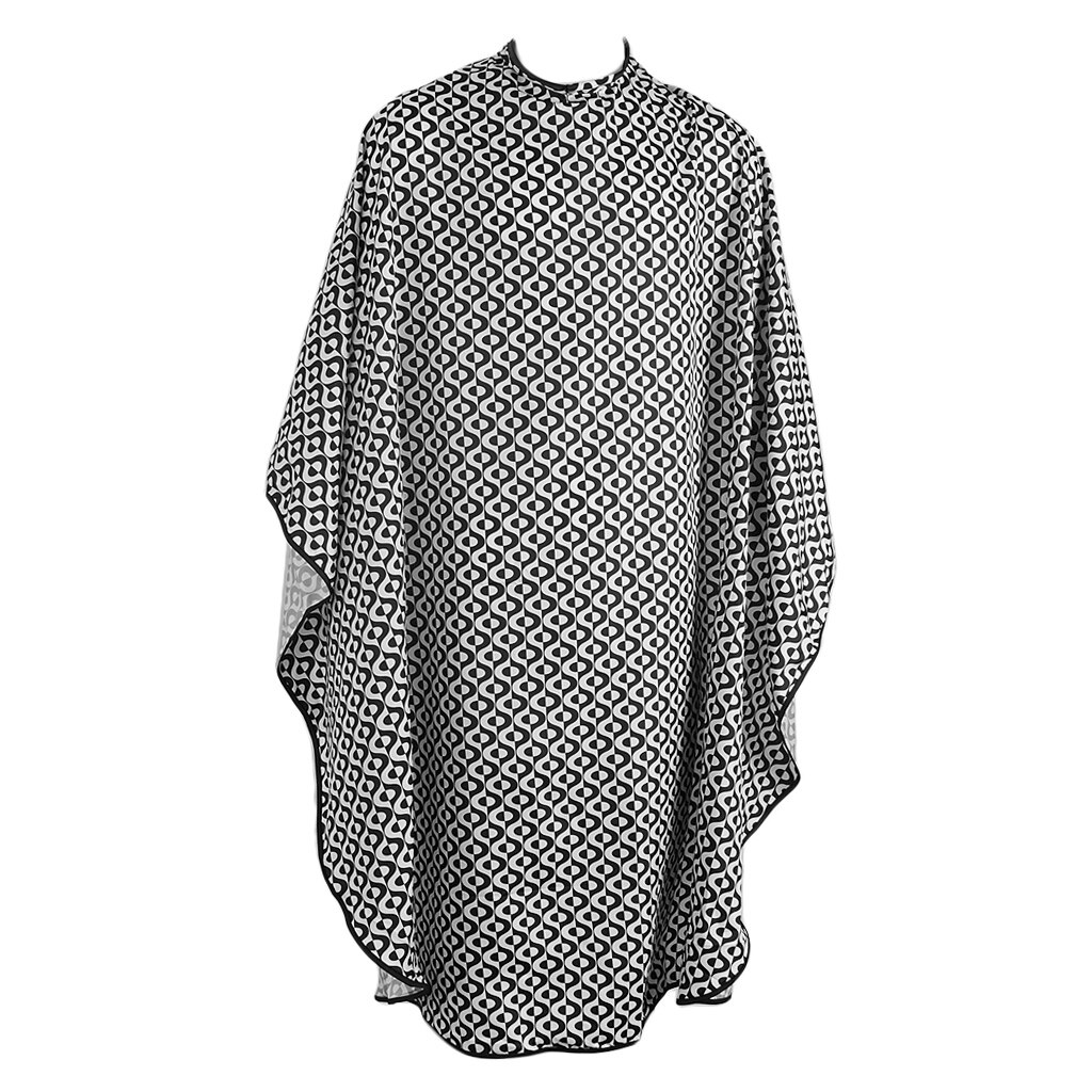 Waterdichte kapperscape met rits, kapsalonjas, kleding voor volwassenen en kinderen, beschermingskleding voor klanten.