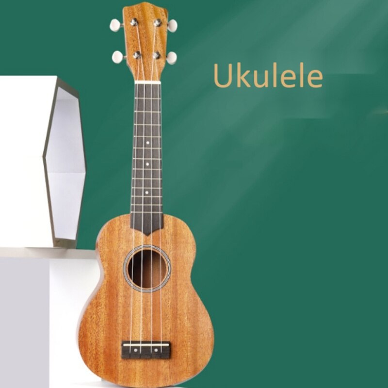 21 Inch Ukulele Ukulele Hawaii Ukulele Small Guitar Set Picks – Grandado