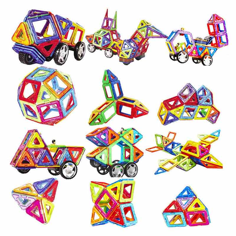 Giocattoli per bambini di Grandi Dimensioni del Progettista Magnetica Magnete Building Blocks Accessori costruttore Educativi Giocattoli Per I Bambini