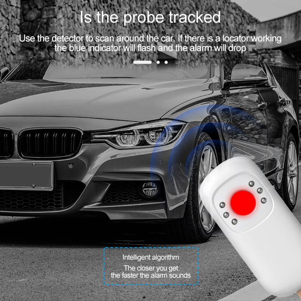 IInfrared Wireless Signal Detector Pinhole Camera RF Bug Locator Scan Finder 3 Gears Rechargeable Scan Wireless Signal Detector