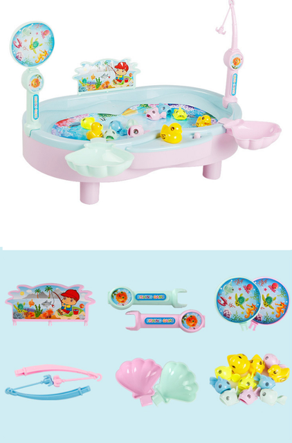 Jeu de pêche en bois, Jouet de pêche éducatif quatre-en-un pour enfants Jeu de pêche en bois, Jouet de pêche éducatif quatre-en-un pour enfants