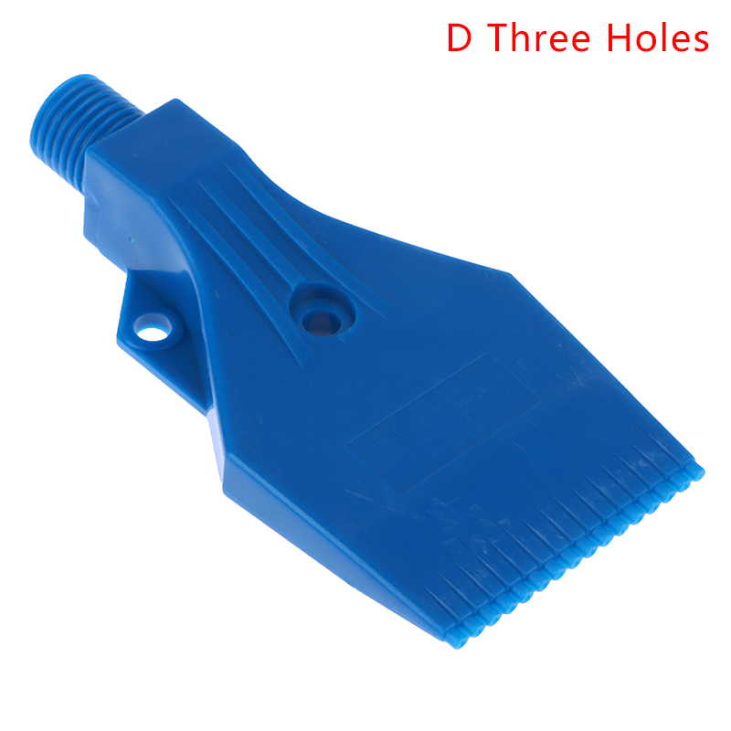 Nozzle ABS Air Knife Nozzle Air Compressed Drying Nozzle Air Blower Wind Jet Nozzle: Burgundy