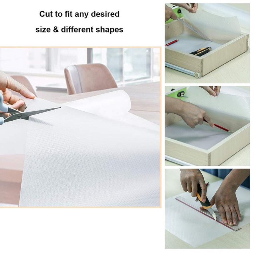 Diy waterdichte vochtwerende kastpad oliebestendig antislip gemakkelijk schoon te maken voor huishoudelijke benodigdheden kastlade pad gratis snijden