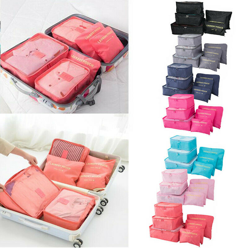 Sac de rangement pour valises (6 pièces) – Cube Bag