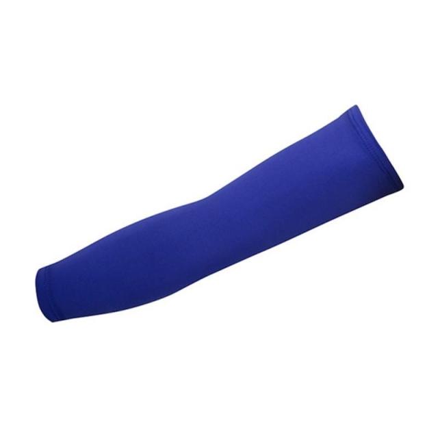 Schutz Basketball Radfahren Golf Sport Kühl Arm Sleeves: Tiefe Blau / S