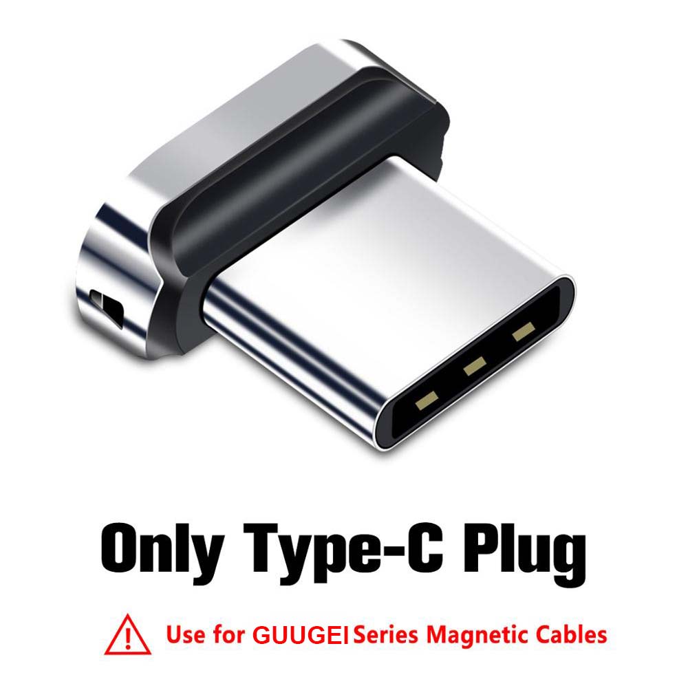 GUUGEI Magnetische Kabel Stecker Fall Micro USB Typ C Portable Storage Box Magnet Anschluss Kopf Tipps Container Kugel Stecker Fall