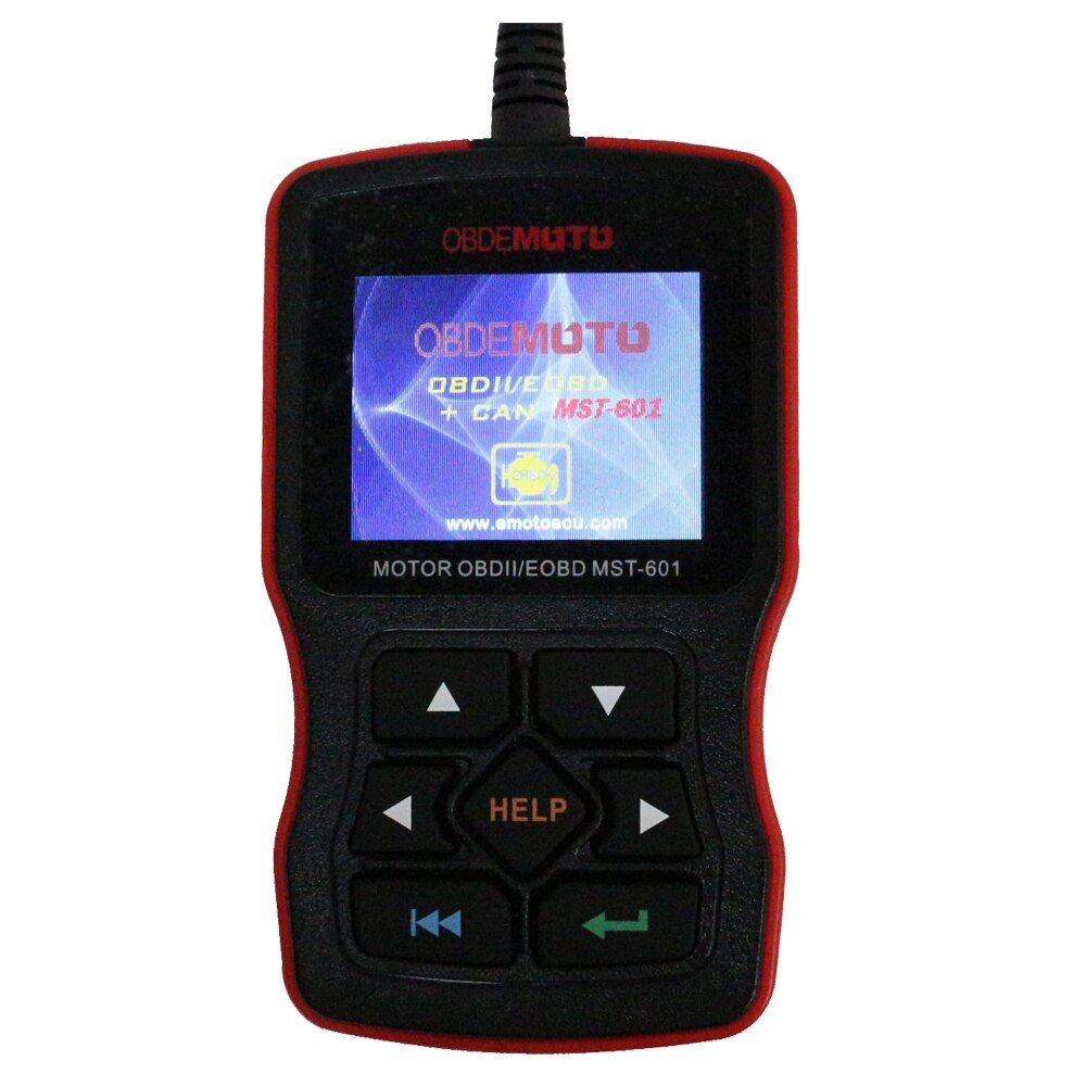 motorcycle code reader auto code reader MST-601 OBDII/EOBD SCANNNER OBD2 EOBD Vehicle Scanner Automotive Engine Fault Code Reade