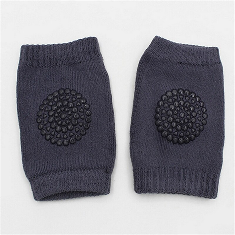 1 Paar Baby Kids Veiligheid Kruipen Elleboog Kussen Zuigelingen Peuters Knie Veiligheid Pads Protector Knie Sokken Baby Meisje Beenwarmers: Navy