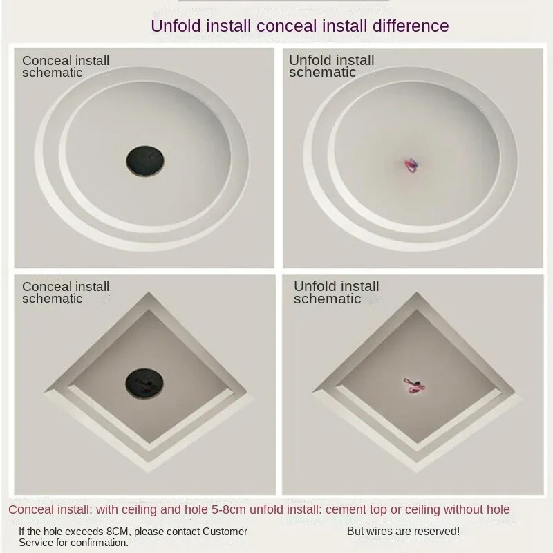 Kristall Strahler LED Deckenleuchte Eingebettet Wohnzimmer Downlight Decke Gang Licht Korridor Licht