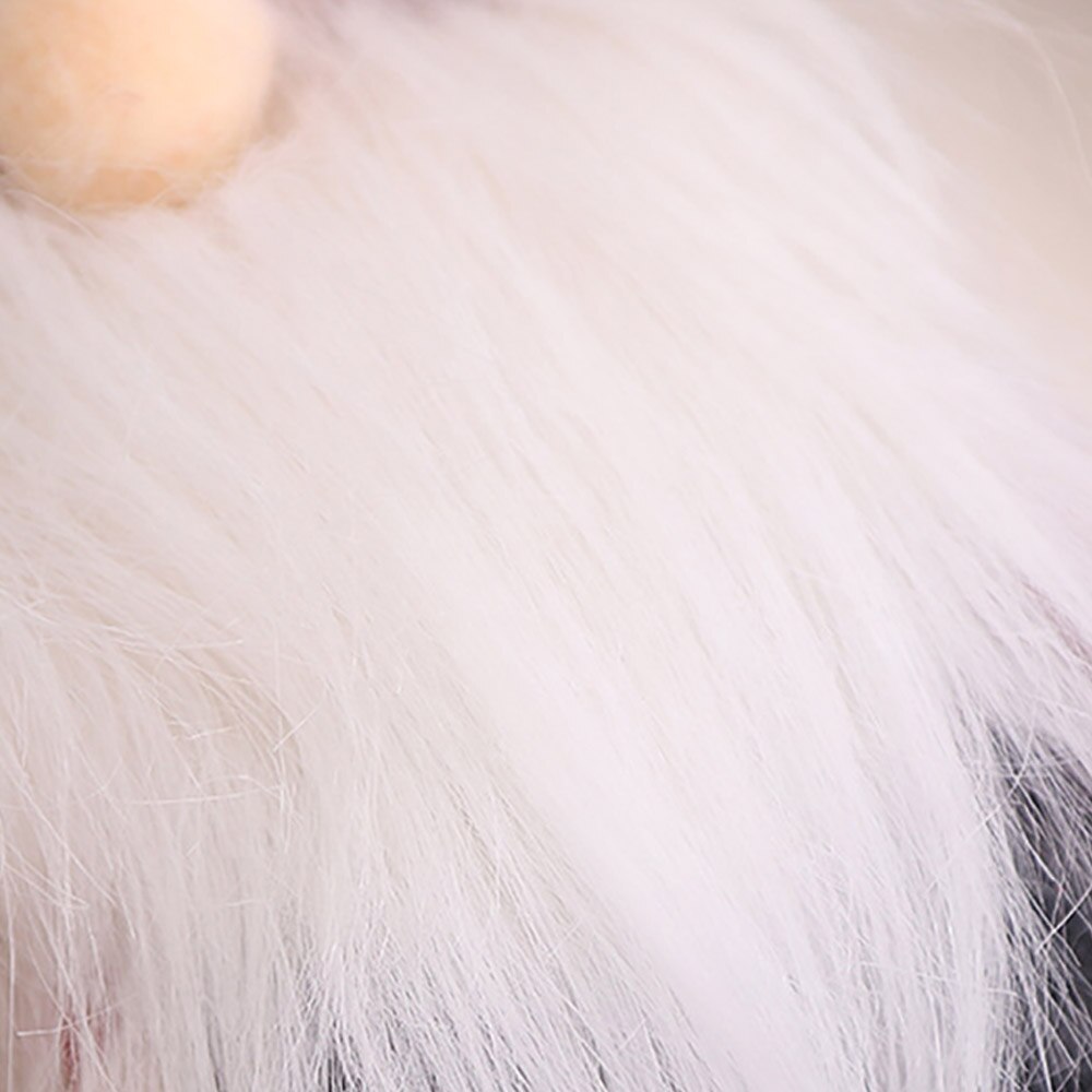 Modne ozdoby świąteczne nowa dzianinowa leśniczy lalka bez twarzy obudowa komputera monitor osłona ramy świąteczne dekoracje