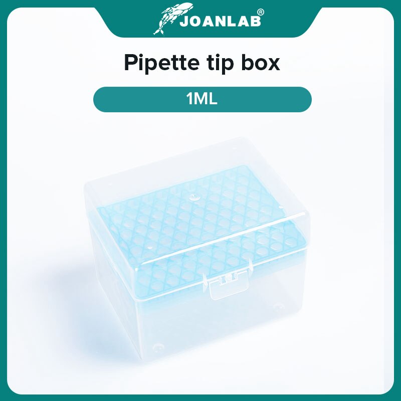 Joanlab Officiële Winkel Laboratorium Pipet Tip Box 10ul 200ul 1Ml 5Ml 10Ml Micropipet Plastic Pipet Doos Laboratorium apparatuur