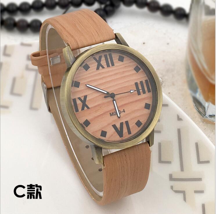 Women Watches Women Simulation Wooden Watches Bamboo Watchband Quartz Wristwatches dames horloge montre pour femme: 150228C