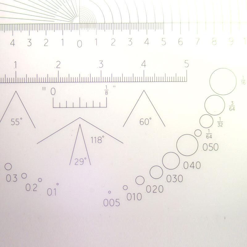 Microscope X Ruler Stage Micrometer Optical Glass Eyepiece Reticle Calibration Slide for Angle Dot Ruler Measurement