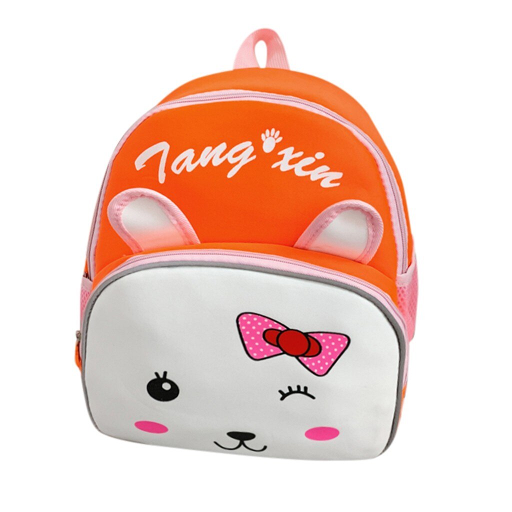 Sac à dos pour enfants de bande dessinée sacs d'école mochila escolar menino kawaii sac à dos cartable sacs pour filles: Orange