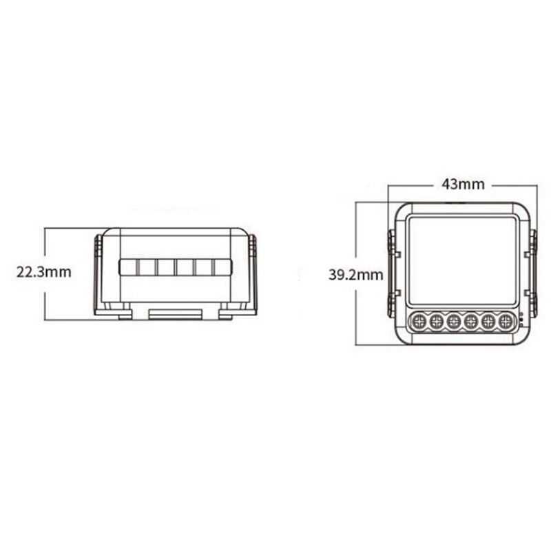 JFBL Tuya Zigbee Dimmer Module Light Switch Module Light Control APP Remote Control Intelligent Home Voice Control