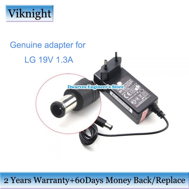 Oryginalne ADS40FSG-19 19V 1.3A 25W zasilania monitora zasilacz dla LG FLATRON E2242C-BN 22EA53V-P IPS224V-PN E1948S E2242C IPS