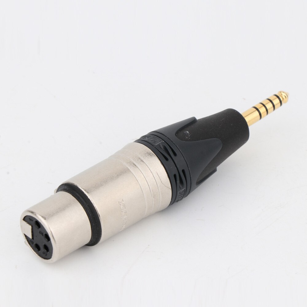 Hifi Neutrik 4 Pin Xlr To 44mm Pentaconn Adapter Male To Female Angle Grandado 8810