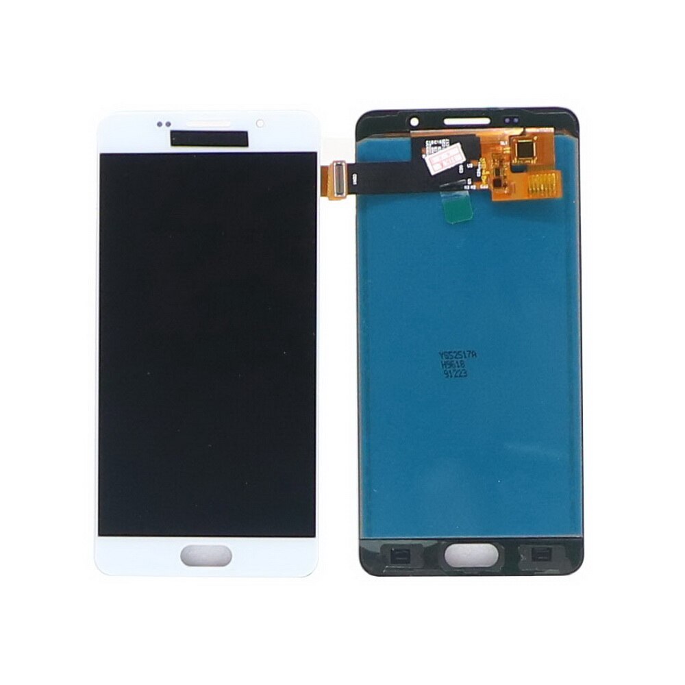 Pantalla LCD A510 de 5,2 pulgadas para Samsung Galaxy A5 A510 A510M SM-A510F pantalla táctil digitalizador montaje A510F con marco