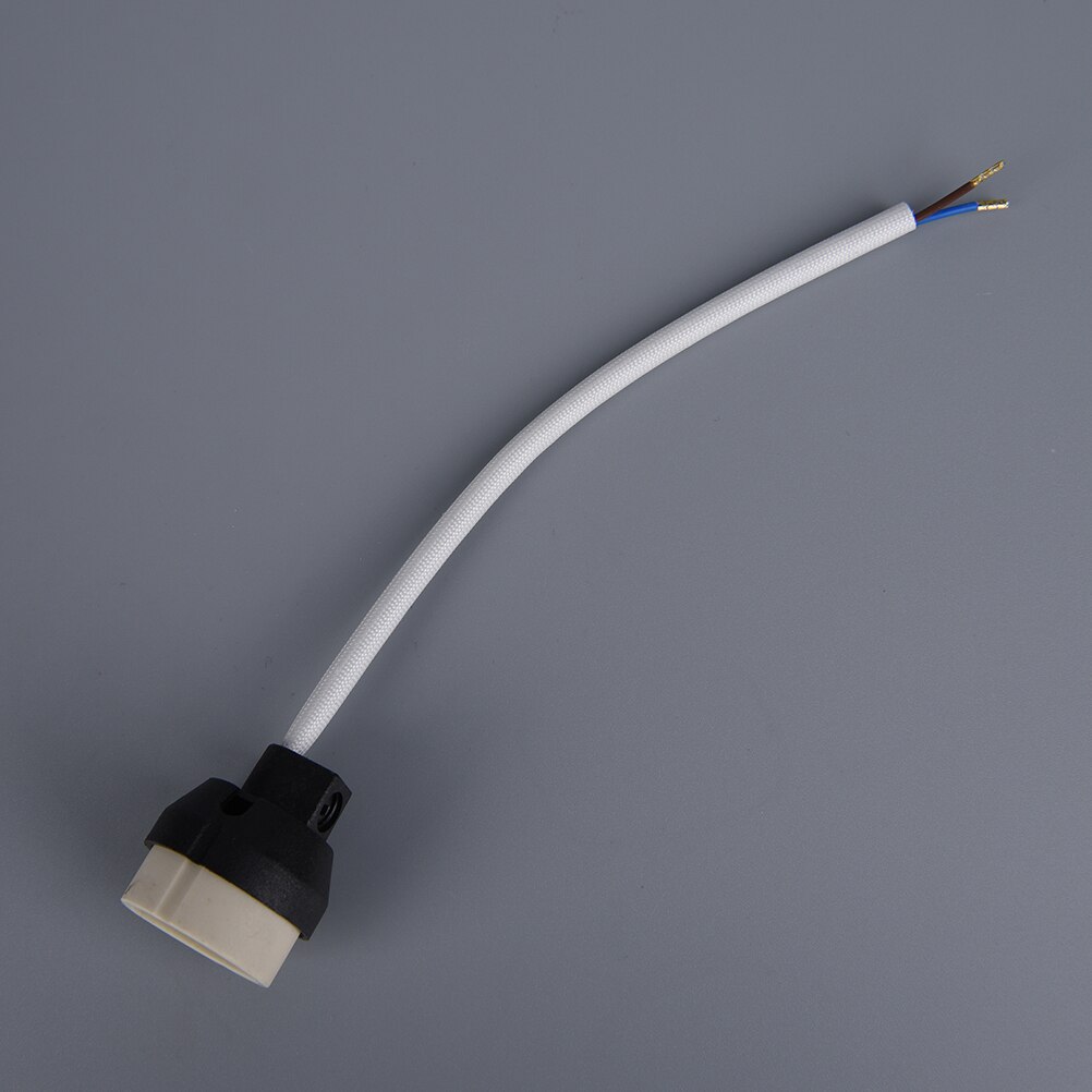 Ceramic GU10 Base Socket Adapter Wire Connector Porcelain Halogen GU10 Lamp Holder LampHolder for LED Spot Light Bulb