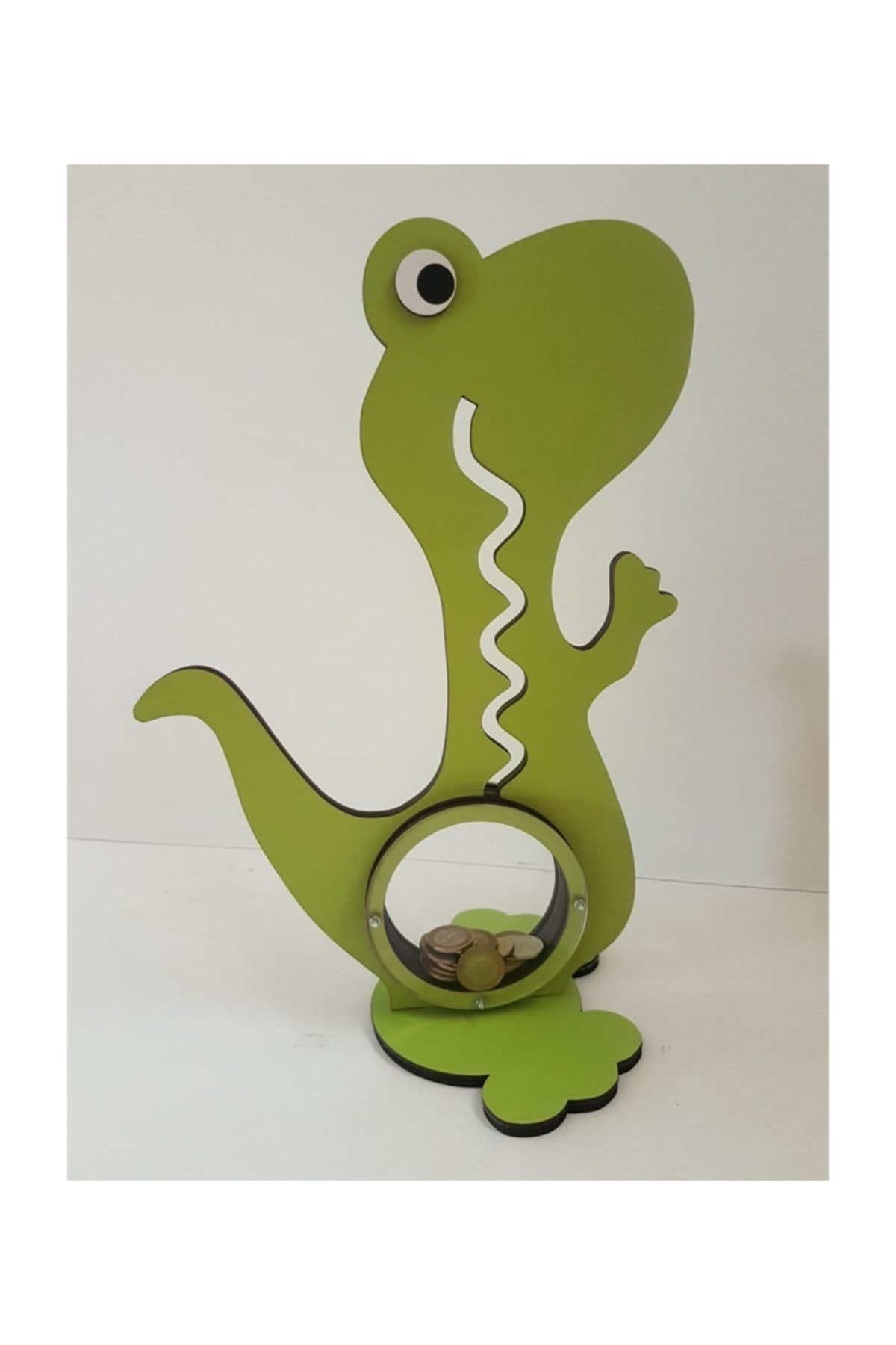 di legno dinosauro porcellino Banca giocattolo mangiare i soldi dinosauro genere scatola