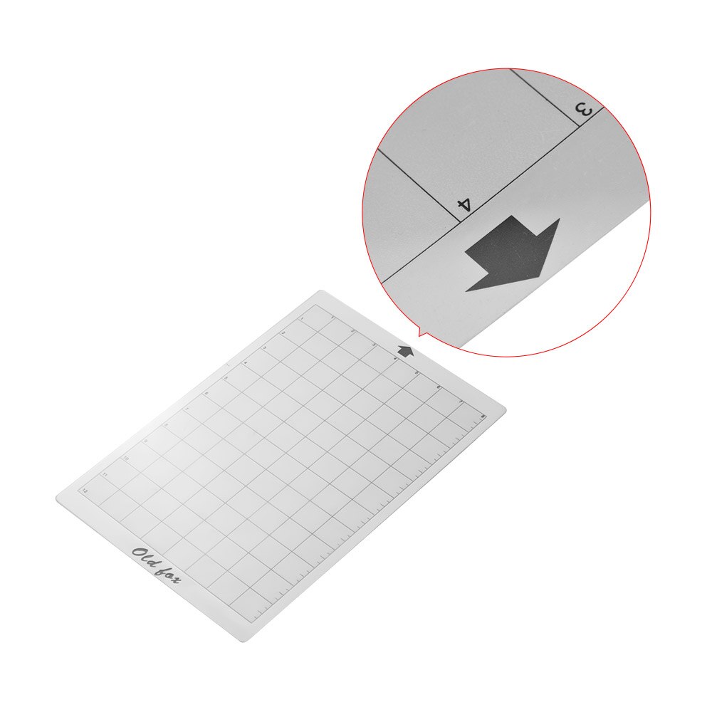 Oude Vos 1/3/5Pcs 8in * 12Inreplacement Snijden Mat Transparante Lijm Mat Voor Silhouette Cameo cricut Verkennen Plotter Machine