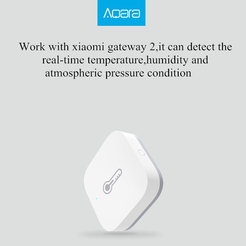 Xiaomi AQara capteur d'humidité de la température intelligente ZigBee Wifi travail sans fil avec la maison intelligente mijia Mi application à la maison