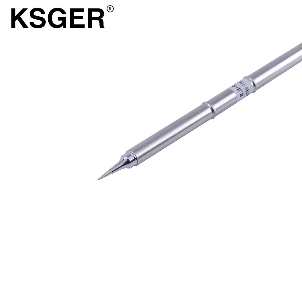 KSGER T12 elektryczne końcówki lutownicze T12-K B2 BC2 ILS JL02 D24 KF dla Hakko fx951 DIY zestawy stacji lutowniczej