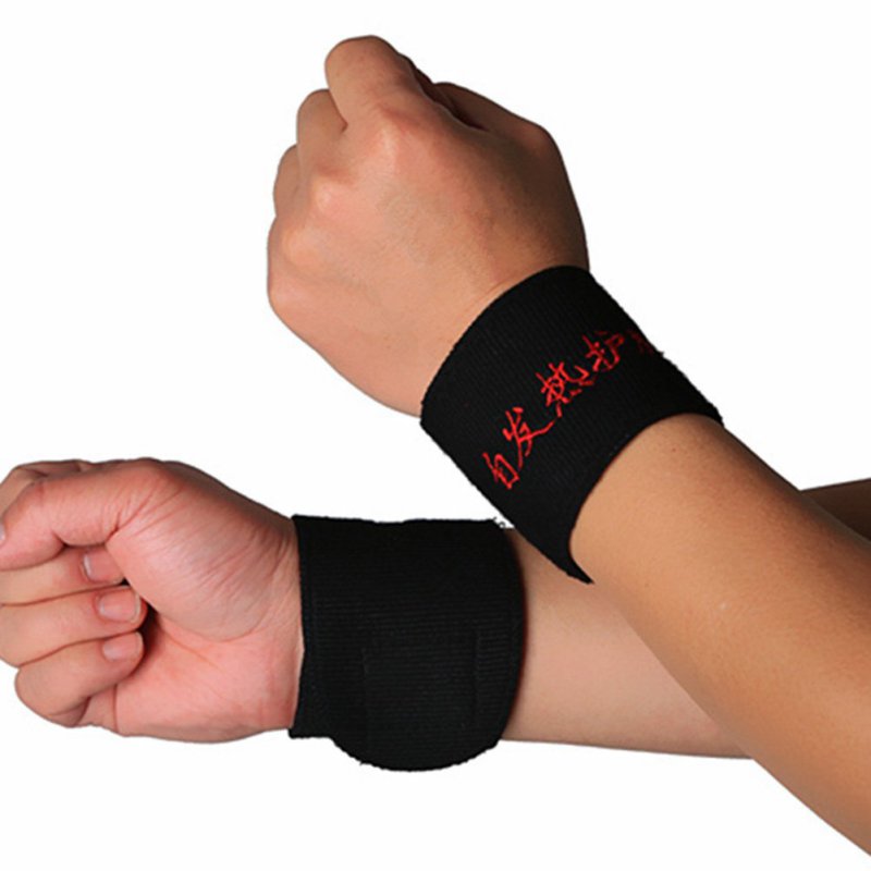 2 Stuks Magnetische Zelfopwarming Therapie Pols Brace Sport Bescherming Riem
