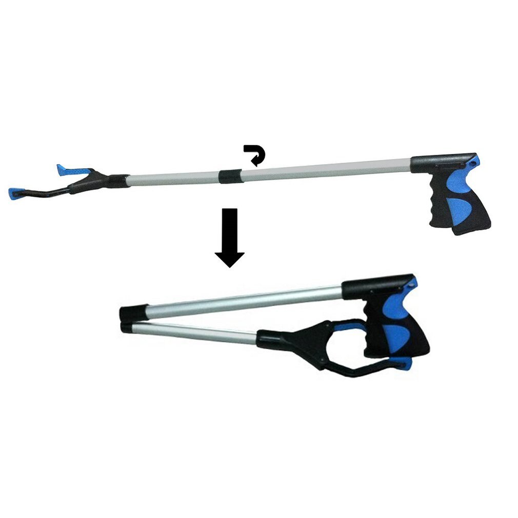 Amatt Grabber Reacher Foldable Grabber Pick Up Rotating Gripper Trash Picker Reaching Aids Tool Arm Extension