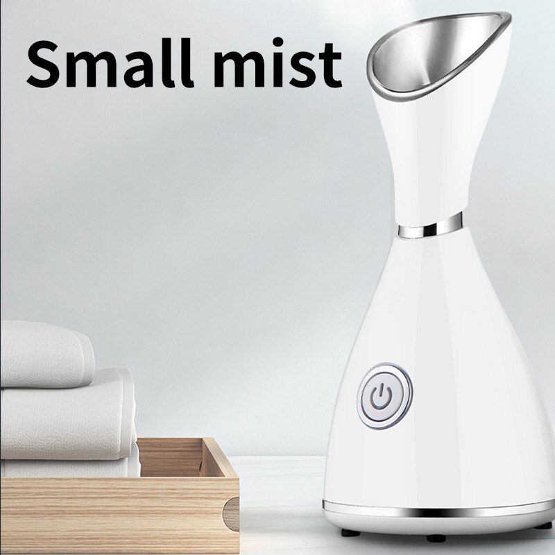 Nano tåge sprayer nano spray ansigts dampmaskine renere steamer ansigts sprøjte maskine skønhed ansigts dampende enhed ansigtsrengøring: Lille tåge / Eu