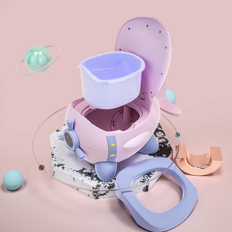 Bébé pot enfants toilette formation siège enfants avion vaisseau spatial Portable voyage pot chaise urinoir pour les tout-petits