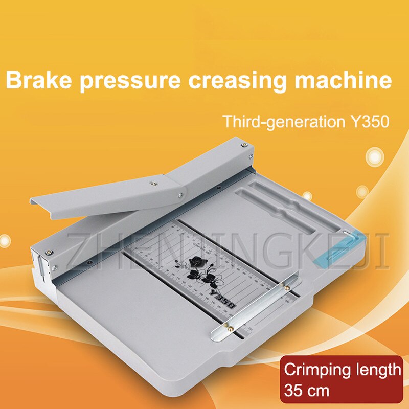 Creasing Machine Crimping Machine Book Shell Effortless Light Brake Pressure Binding And Folding Machine Indentation Tools