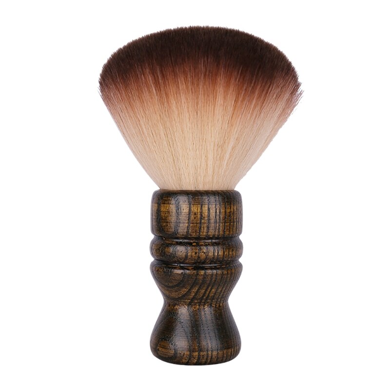 Cepillo de limpieza antiestático con mango de madera para tocadiscos LP, utensilio de limpieza con forma de ardilla suave, para discos de vinilo, material Pla: A