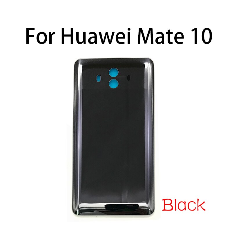 Capa traseira para porta de celular, peça de reposição com adesivo cola para huawei mate 10 mate 10 pro