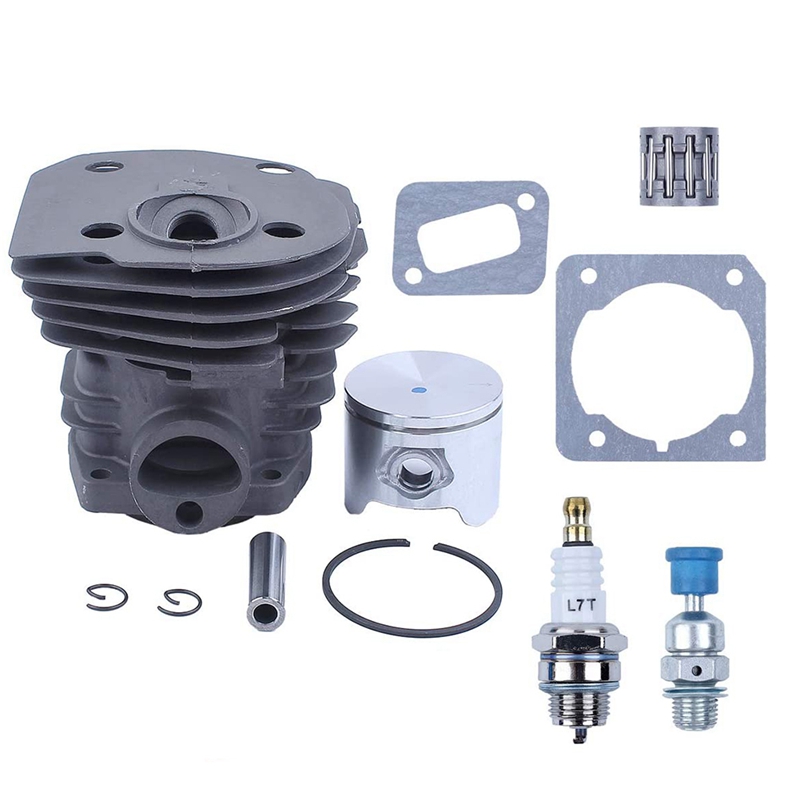 44Mm Cylinder Piston Kit For Husqvarna 350 351 Air Fuel Filter Line Decompression Valve Chainsaw Replace Spare Part