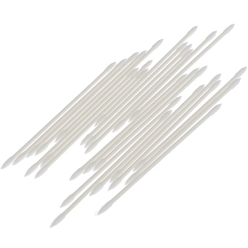 25 Stks/pak Oortelefoon Oordopjes Tips Headset Case Wegwerp Stok Schoonmaken Tool Protector Katoen Wegwerp Stok Cleaning Tools