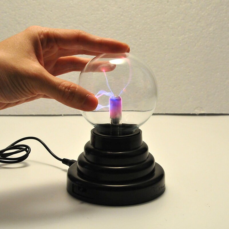 USB Magic Electrostatic Sphere Light Glass Plasma Ball Sphere Lightning Party Lamp Light Decoration Home Decor Ball Best